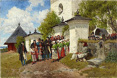 Konfirmation i Floda