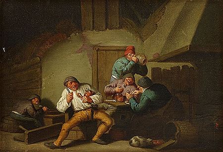 Interiör från taverna