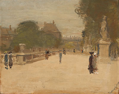 Luxembourg Gardens (double sided)