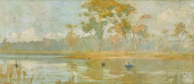 (Australian Landscape) 1897 by John Ford Paterson - Auction record, sale price, and art valuation. Compare with similar artists and explore comparable artworks.