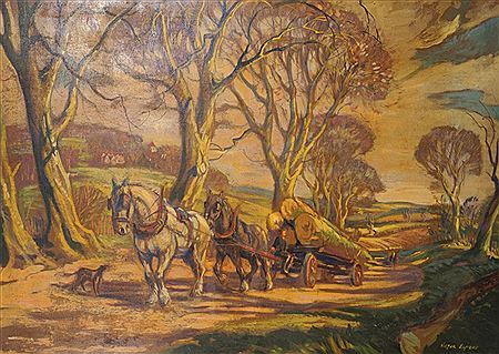 Logging scene