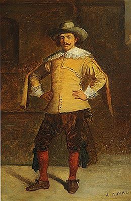 Standing courtier by Alix Duval - Auction record, sale price, and art valuation. Compare with similar artists and explore comparable artworks.