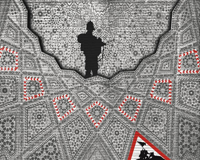 MEN AT WORK (TIME MAGAZINE PERSON OF THE YEAR 2003: THE AMERICAN SOLDIER) by Abdulnasser Gharem - Auction record, sale price, and art valuation. Compare with similar artists and explore comparable artworks.