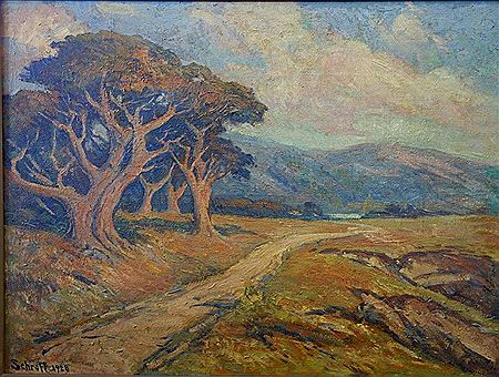 Carmel Landscape, California by Alfred Schroff - Auction record, sale price, and art valuation. Compare with similar artists and explore comparable artworks.
