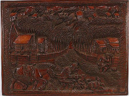 Wind Storm In the Valley by Daniel Pressley - Auction record, sale price, and art valuation. Compare with similar artists and explore comparable artworks.