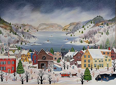 View Of Otsego Lake.1984