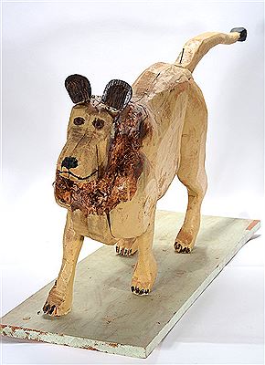 Large Wooded Lion