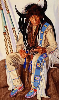 Chief Medicine Boss Ribs, Blackfeet Medicine Man