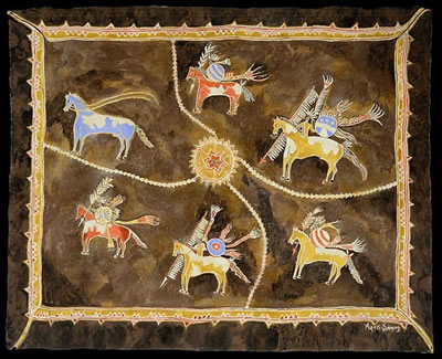 Medicine Man Gives Away His Horse