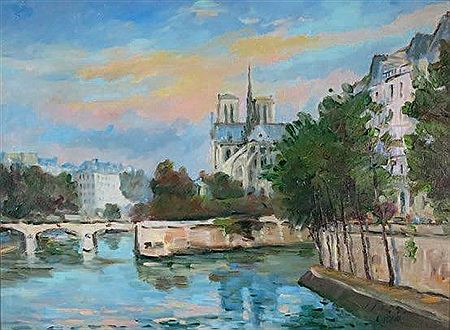 Notre Dame. by Jean Quemere - Auction record, sale price, and art valuation. Compare with similar artists and explore comparable artworks.