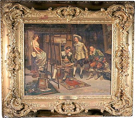 Chez le peintre