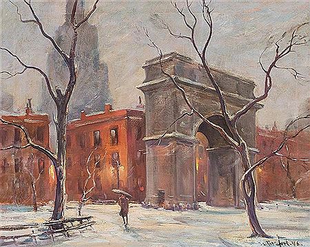 Washington Square, Winter