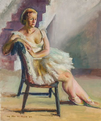 Seated Ballet Dancer