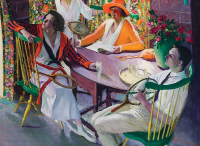 "After Tennis, c. 1925"