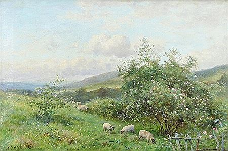 June Morning by John Bates Noel - Auction record, sale price, and art valuation. Compare with similar artists and explore comparable artworks.