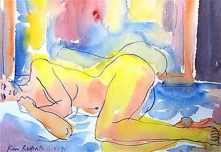 "The Mirror" by Kim Redpath - Auction record, sale price, and art valuation. Compare with similar artists and explore comparable artworks.