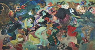 PANDAWA DADU (THE DICE GAME FROM THE MAHABHARATA EPIC)