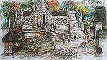 Sample artwork by Arok (Born 1950), known for painting - View similar artists and auction records