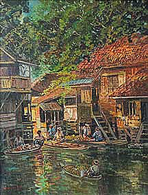 Sample artwork by Paori (Born 1957), known for painting - View similar artists and auction records