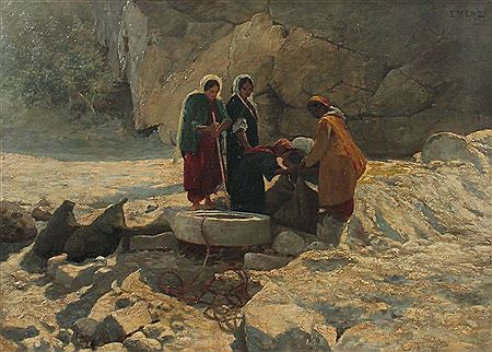 Sample artwork by Emilie Wenz-Syth (1863 - 1909), known for painting - View similar artists and auction records