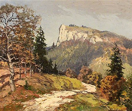 Upper Schlichemtal near Balingen with Lochen