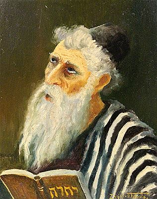 Rabbi by Zaga Tchenko - Auction record, sale price, and art valuation. Compare with similar artists and explore comparable artworks.