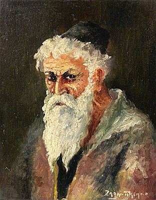 Rabbi by Zaga Tchenko - Auction record, sale price, and art valuation. Compare with similar artists and explore comparable artworks.