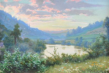 "Sunset on The Wye"