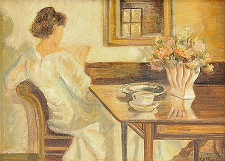 "Una Mujer en la Mesa"