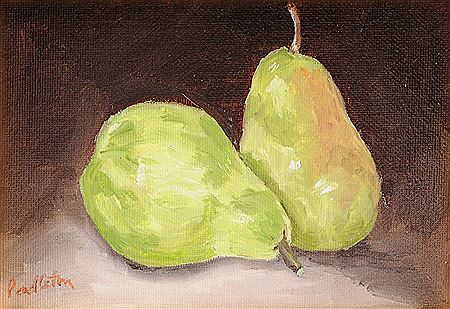 Pear Still Life