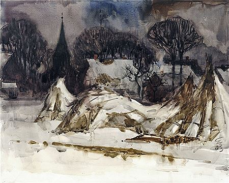 "Ruegendorf mit Kirche" (Gross Zicker). 1983 by Gunter Schmitz - Auction record, sale price, and art valuation. Compare with similar artists and explore comparable artworks.