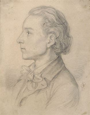 Selbstporträt. Um by Oskar Pletsch - Auction record, sale price, and art valuation. Compare with similar artists and explore comparable artworks.
