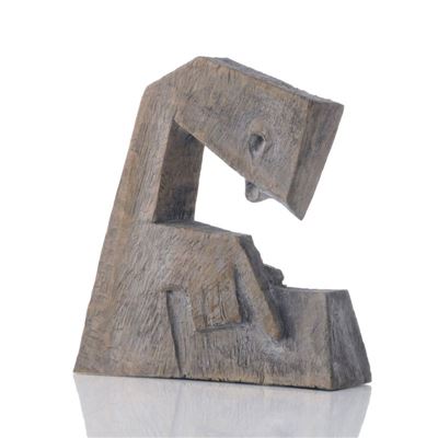 Sample artwork by Friedrich Press (1904 - 1990), known for abstact figurative wood sculpture, degenerate art, church interior designs - View similar artists and auction records