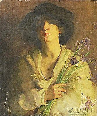 Woman with Iris
