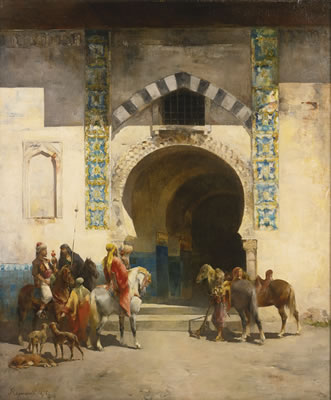DÉPART POUR LA CHASSE AU FAUCON