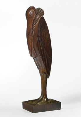 Sample artwork by Georges H Laurent (Born 1940), known for realist animal and wild bird sculpture, horses, seals, ducks - View similar artists and auction records
