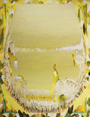 RUBBINGS FROM THE CALCIUM GARDEN...SARAH BORN