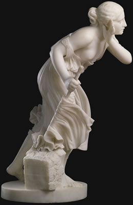 NYDIA, THE BLIND FLOWER GIRL OF POMPEII