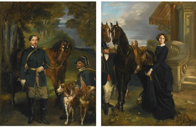 Sample artwork by Theodore Chasseriau (1819 - 1856), known for portraits, historical and religious paintings, allegorical murals, orientalist images - View similar artists and auction records
