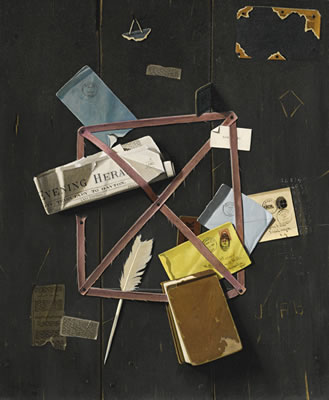 OLD TIME LETTER RACK