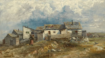 SHANTIES IN HARLEM