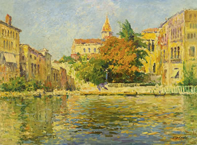 UN CANAL À VENISE