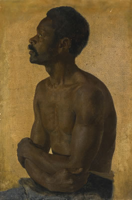 PORTRAIT OF AN AFRICAN MAN by Lorenz Frolich - Auction record, sale price, and art valuation. Compare with similar artists and explore comparable artworks.