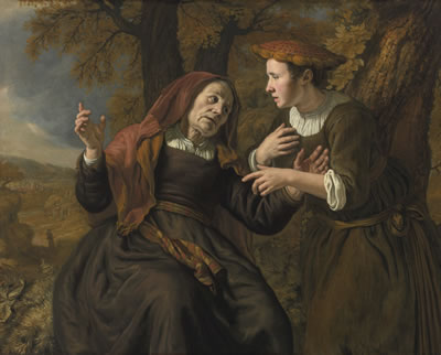 RUTH AND NAOMI by Jan Victors - Auction record, sale price, and art valuation. Compare with similar artists and explore comparable artworks.