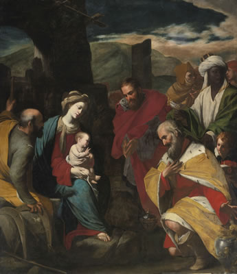 THE ADORATION OF THE MAGI by Massimo Stanzione - Auction record, sale price, and art valuation. Compare with similar artists and explore comparable artworks.