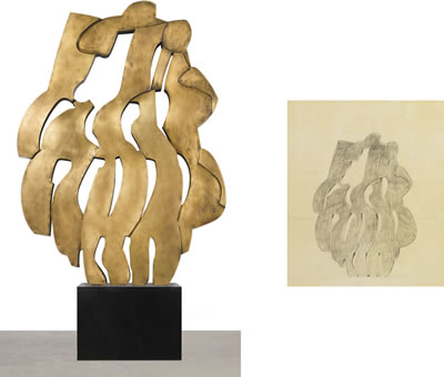 SOLIDA E TRASPARENTE; STUDY FOR SOLIDA E TRASPARENTE