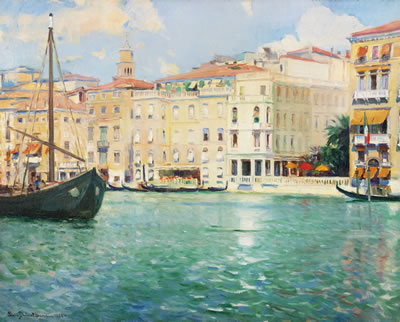 THE GRAND CANAL, VENICE