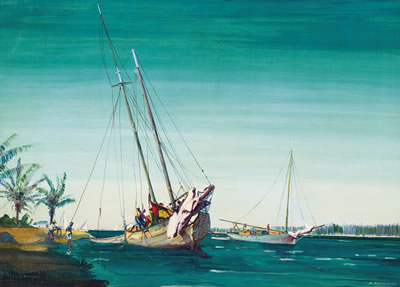 Fredric Frederic Soldwedel - artist photo for art wanted listing (Nassau, Bahamas)