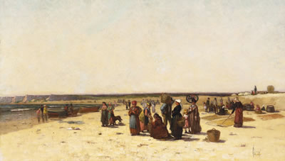 A GATHERING ON THE BEACH