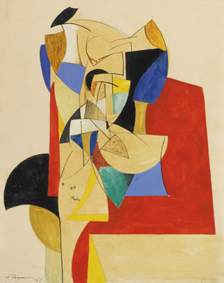 CIRCLE AND LINE COMPOSITION, NONREPRESENTATIONAL CONSTRUCTION OF PROJECTED AND PAINTED SURFACES OF A COMPLEX COMPOSITION WITH COLORS by Alexandre Mikhailovich Rodchenko - Auction record, sale price, and art valuation. Compare with similar artists and explore comparable artworks.